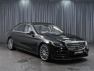 2018 Mercedes-Benz S-Класс 350 d Long VI (W222, C217) Рестайлинг, чёрный, 7314000 рублей, вид 1