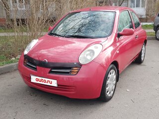 2003 Nissan Micra III (K12), красный, 265000 рублей, вид 1