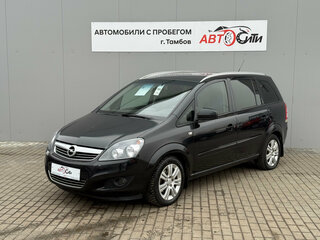 2012 Opel Zafira B Рестайлинг, чёрный, 786000 рублей, вид 1