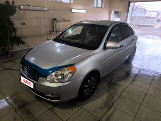 2008 Hyundai Accent III, серебристый, 620000 рублей, вид 1