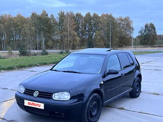 1999 Volkswagen Golf IV, чёрный, 200000 рублей, вид 1