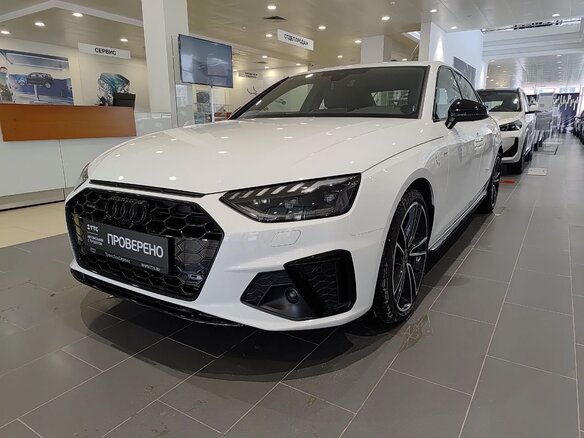 2025 Audi A4 45 TFSI Long V (B9) Рестайлинг, белый, 5450000 рублей