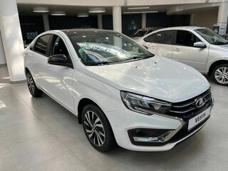 2024 Lada (ВАЗ) Vesta I Рестайлинг (NG), белый, 1550000 рублей, вид 1