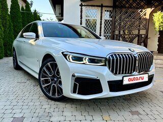 2021 BMW 7 серии 730d xDrive VI (G11/G12) Рестайлинг, белый, 8570000 рублей, вид 1