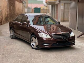 2010 Mercedes-Benz S-Класс 500 Long V (W221) Рестайлинг, коричневый, 1680000 рублей, вид 1