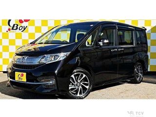 2015 Honda Stepwgn Spada V, чёрный, 1150000 рублей, вид 1