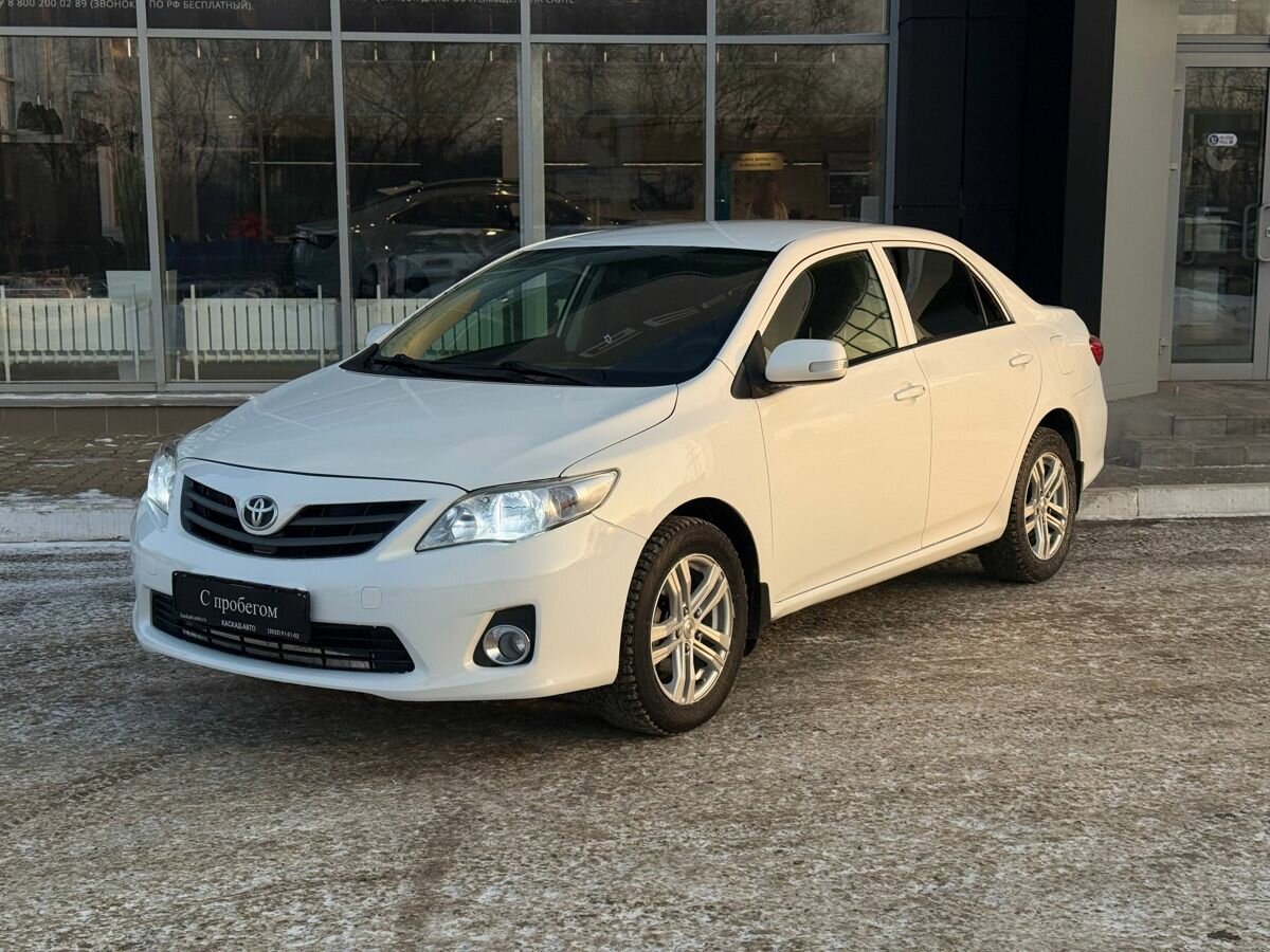 Toyota Corolla X (E140, E150) Рестайлинг