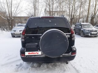 2005 Toyota Land Cruiser Prado 4-speed 120 Series, чёрный, 1550000 рублей, вид 4