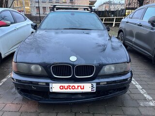 2000 BMW 5 серии 525d IV (E39), чёрный, 350000 рублей, вид 1