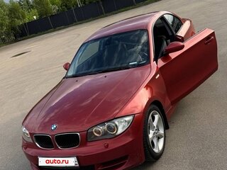 2008 BMW 1 серии 120d I (E81/E82/E87/E88) Рестайлинг, красный, 1060000 рублей, вид 1