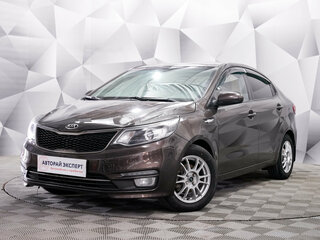2016 Kia Rio III Рестайлинг, коричневый, 773000 рублей, вид 1