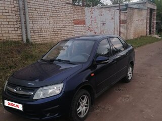 2015 Lada (ВАЗ) Granta I, синий, 320000 рублей, вид 1