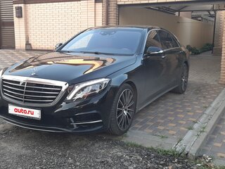2016 Mercedes-Benz S-Класс 350 CDI BlueTEC Long 9G-TRONIC VI (W222, C217), чёрный, 4100000 рублей, вид 1
