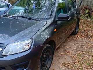 2016 Lada (ВАЗ) Granta I, серебристый, 230000 рублей, вид 1