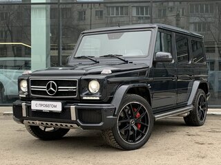 2016 Mercedes-Benz G-Класс AMG 63 AMG I (W463) Рестайлинг 3, чёрный, 5490000 рублей, вид 1