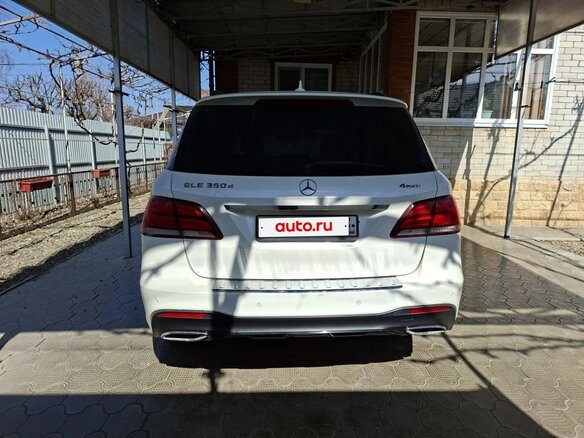 2017 Mercedes-Benz GLE 350 d I (W166), белый, 4350000 рублей - вид 2