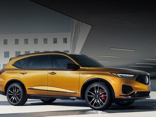 2022 Acura MDX IV, золотистый, 7600000 рублей, вид 1