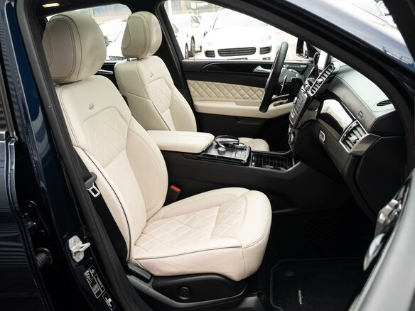 2015 Mercedes-Benz GLE 450 AMG I (W166), синий, 4090000 рублей - вид 7