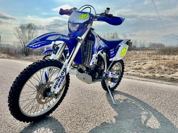 2008 Yamaha WR450F, синий, 550000 рублей - вид 3