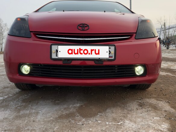 2009 Toyota Prius II Рестайлинг (XW20), красный, 830000 рублей - вид 6