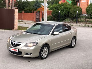 2008 Mazda 3 I (BK) Рестайлинг, серый, 450000 рублей, вид 1