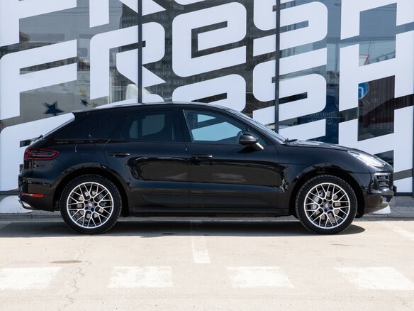 2017 Porsche Macan S Diesel I, чёрный, 3850000 рублей - вид 4