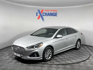 2018 Hyundai Sonata VII (LF) Рестайлинг, серебристый, 1399000 рублей, вид 1