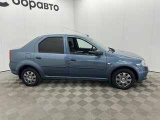 2012 Renault Logan I Рестайлинг, синий, 480000 рублей, вид 4