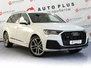 2020 Audi Q7 45 TDI II (4M) Рестайлинг, белый, 6130000 рублей, вид 1