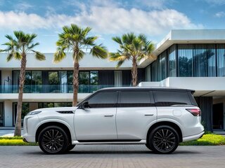 2025 Infiniti QX80 II, белый, 12798000 рублей, вид 3