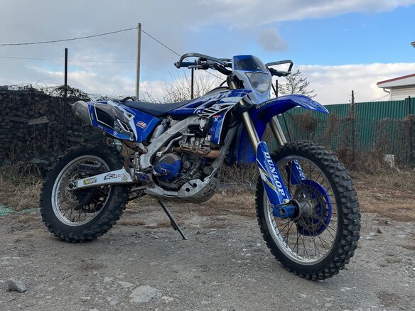 2014 Yamaha WR450F, синий, 480000 рублей
