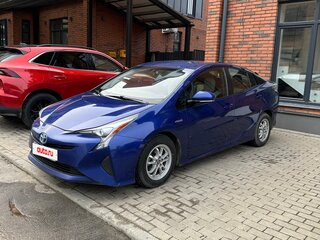 2016 Toyota Prius IV (XW50), синий, 2090000 рублей, вид 1
