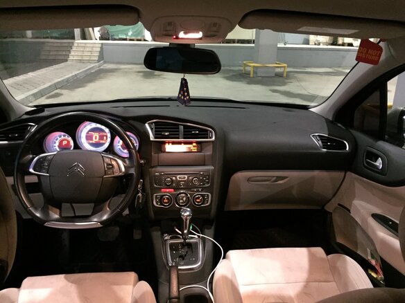 2013 Citroen C4 II, золотистый - вид 8