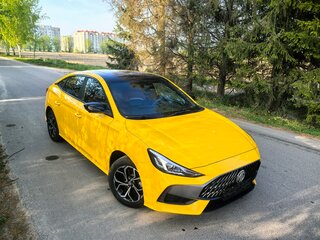 2022 MG 5 I Рестайлинг, жёлтый, 1640000 рублей, вид 4