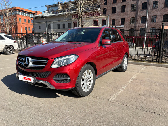 2015 Mercedes-Benz GLE 250 d I (W166), красный, 3480000 рублей