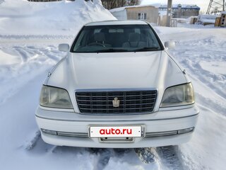 2001 Toyota Crown XI (S170), белый, 1150000 рублей, вид 1