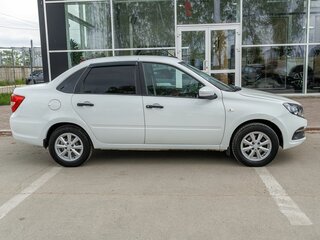 2019 Lada (ВАЗ) Granta I Рестайлинг, белый, 505600 рублей, вид 4