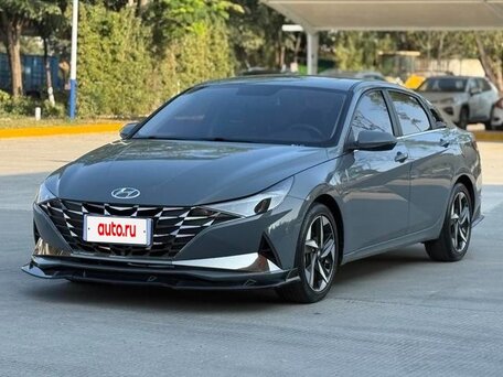 2021 Hyundai Elantra VII (CN7), серый, 1290000 рублей, вид 3