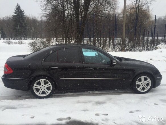 2006 Mercedes-Benz E-Класс 280 III (W211, S211) Рестайлинг, чёрный - вид 6