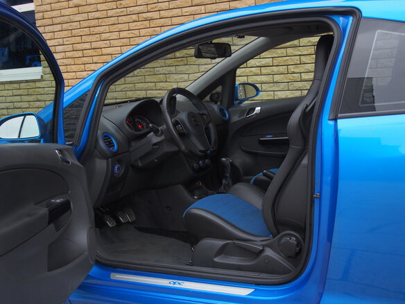 2008 Opel Corsa OPC D, голубой - вид 5