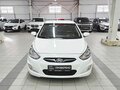 2014 Hyundai Solaris I Рестайлинг, белый - вид 1