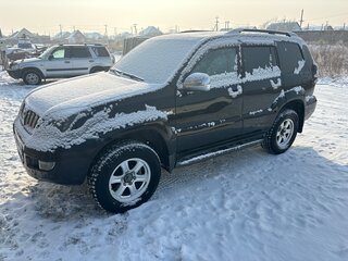 2007 Toyota Land Cruiser Prado 120 Series Рестайлинг, чёрный, 1300000 рублей, вид 1