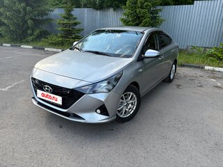 2021 Hyundai Solaris II Рестайлинг, серый, 1050000 рублей, вид 1