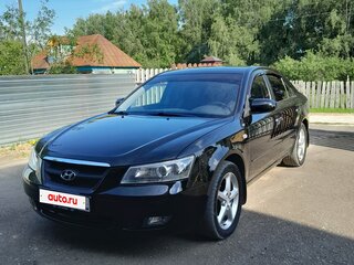 2007 Hyundai Sonata V (NF), чёрный, 690000 рублей, вид 1