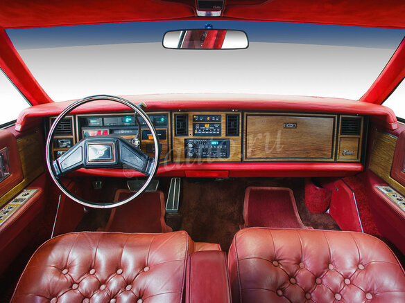 1984 Cadillac Eldorado VIII, чёрный - вид 2