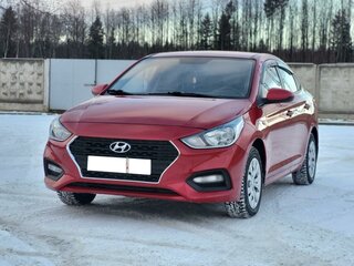 2017 Hyundai Solaris II, красный, 1119000 рублей, вид 1