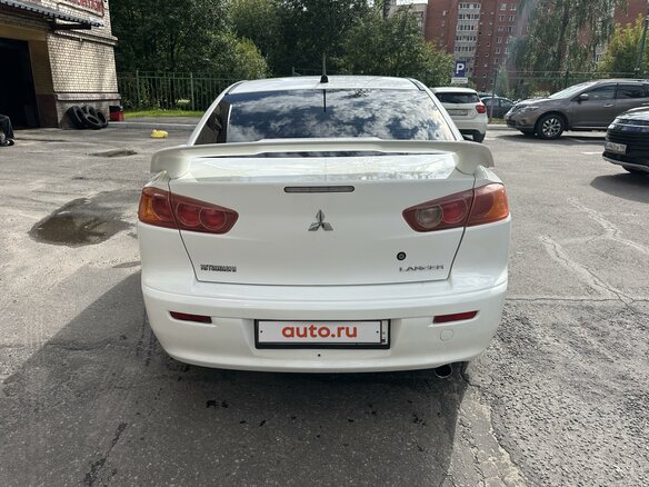 2007 Mitsubishi Lancer X, белый, 690000 рублей - вид 5