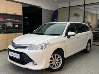 2016 Toyota Corolla Fielder XI (E160, E170, E180) Рестайлинг 1, белый, 1325000 рублей, вид 1