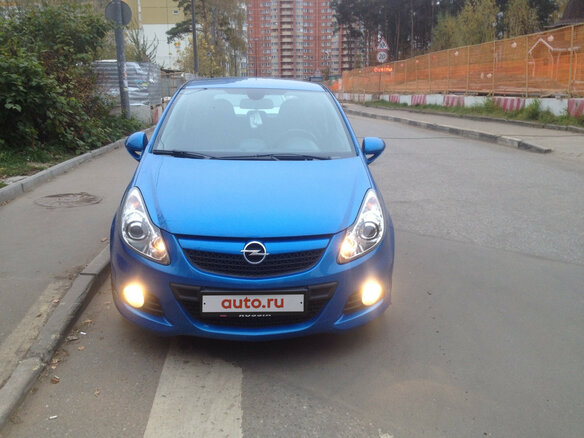 2008 Opel Corsa OPC D, синий - вид 3