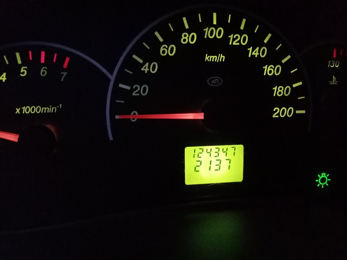 Как посмотреть пробег на приоре - фото